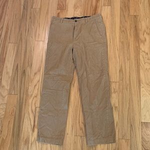 Tan Corduroy pants from Brook Brothers